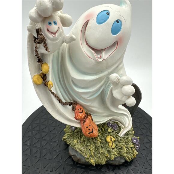 Lot Of 3 Vintage Halloween Ghost Figurines Resin EUC - Picture 4 of 10